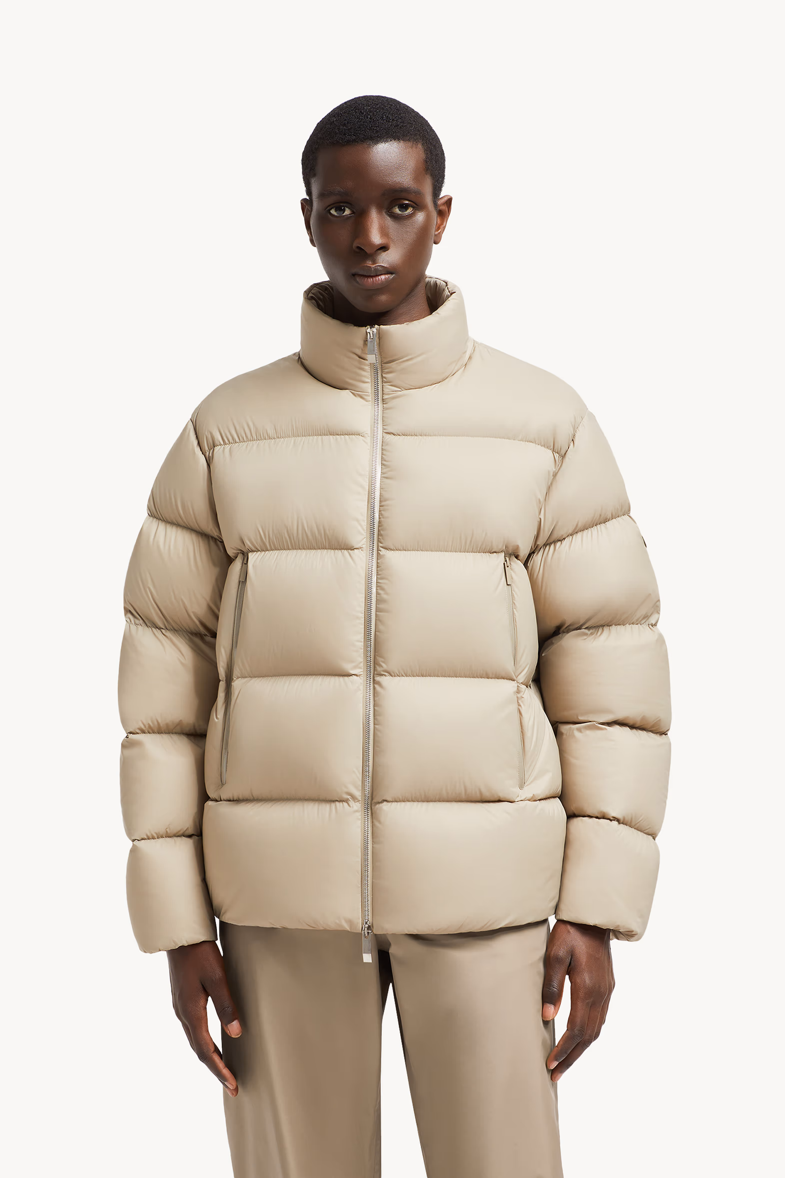 Plumífero corto Tarn Hombre Beige Claro Moncler 3